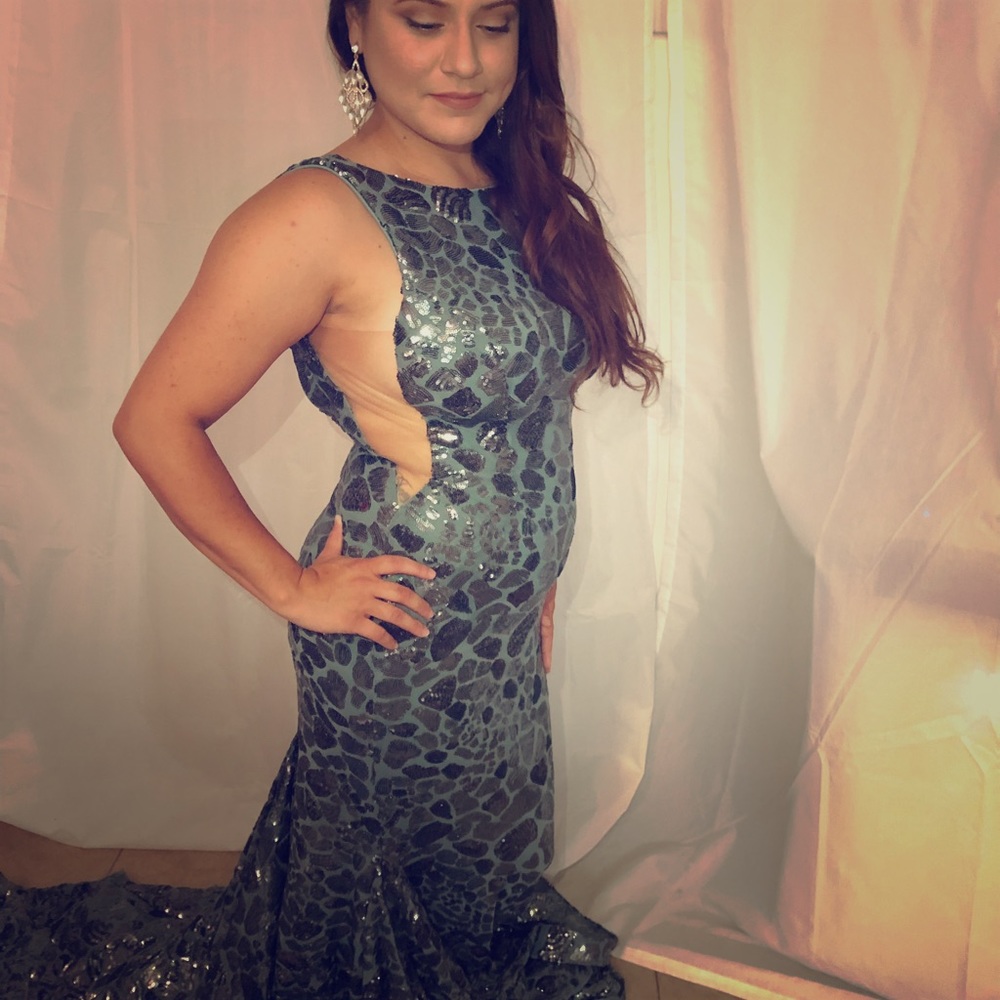 Pageant dress, only worn once!